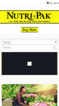 Mobile Screenshot of nutripak.com